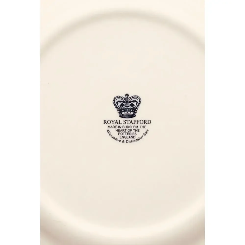 Royal Stafford Turkey Dinner Plate | English Transferware Thanksgiving Tableware